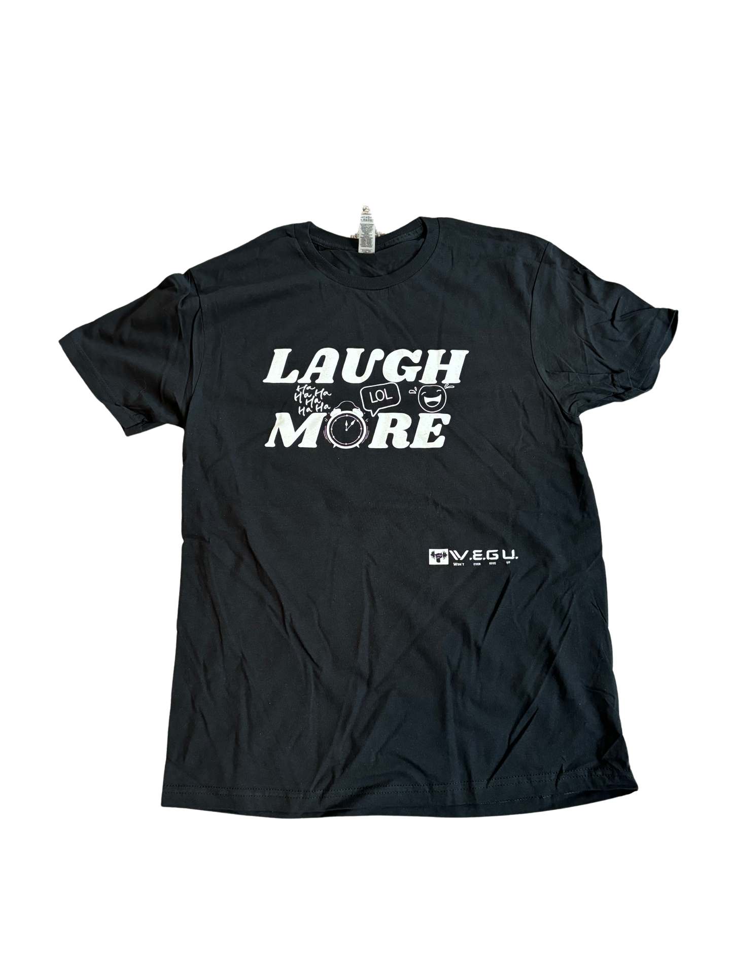 Laugh More W.E.G.U. Short Sleeve T-Shirt