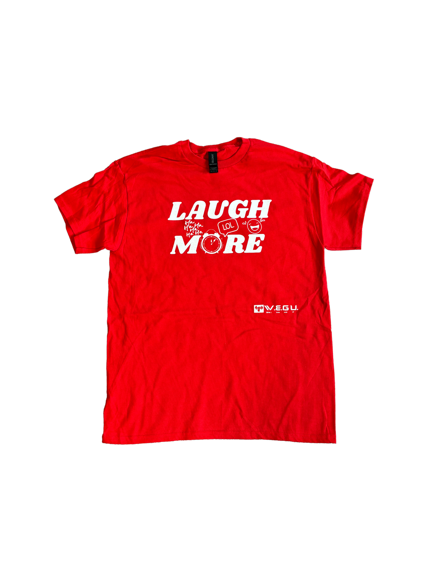 Laugh More W.E.G.U. Short Sleeve T-Shirt