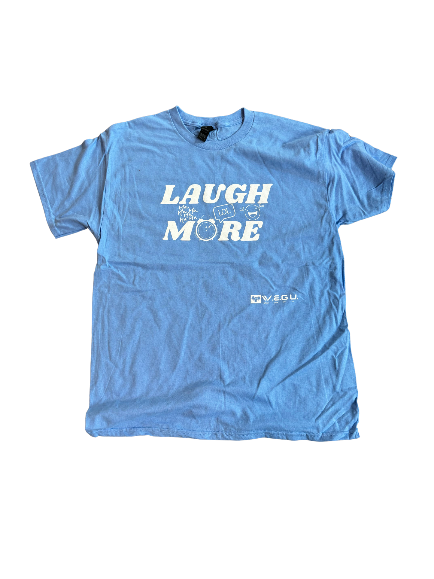 Laugh More W.E.G.U. Short Sleeve T-Shirt
