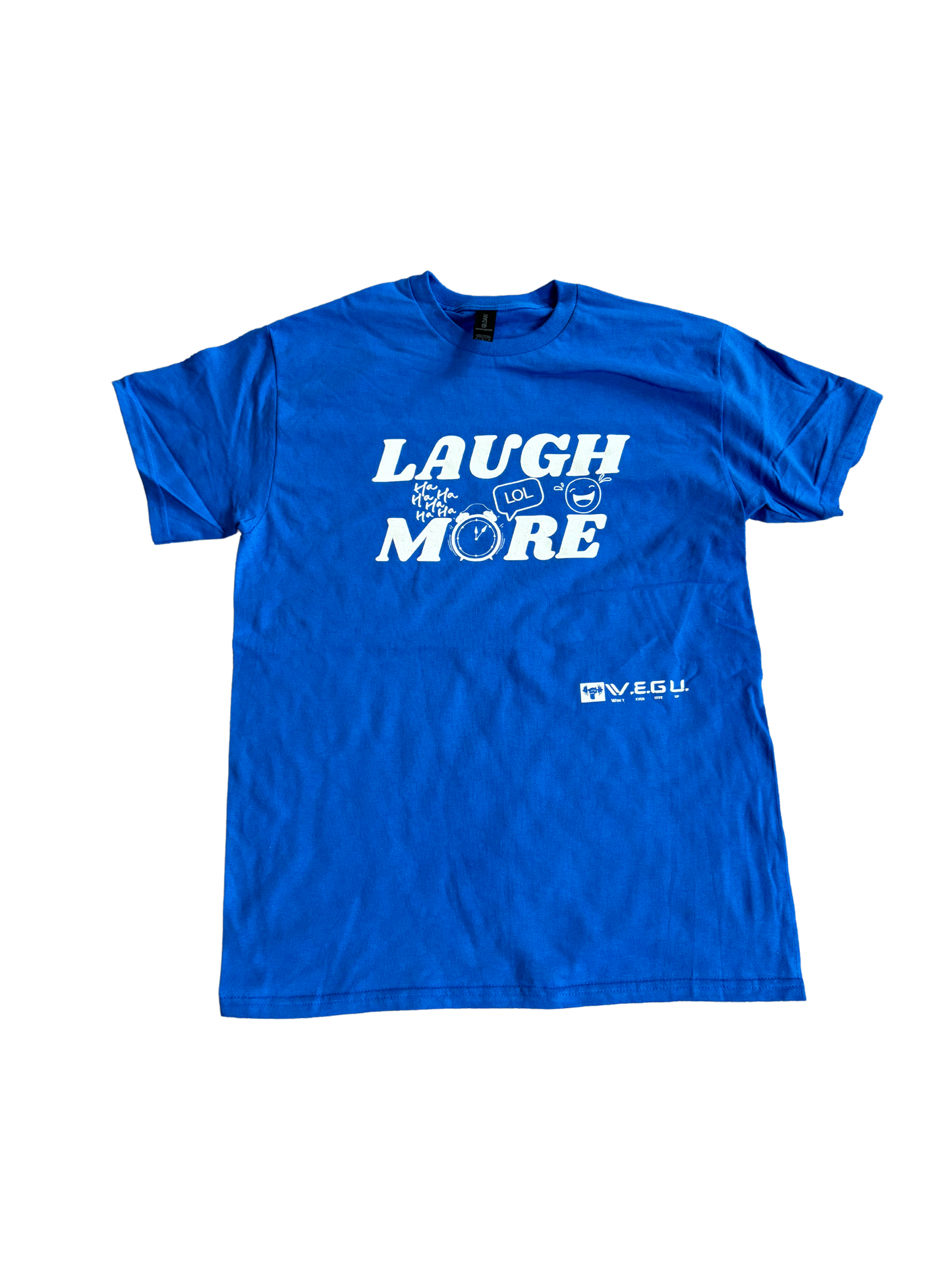 Laugh More W.E.G.U. Short Sleeve T-Shirt