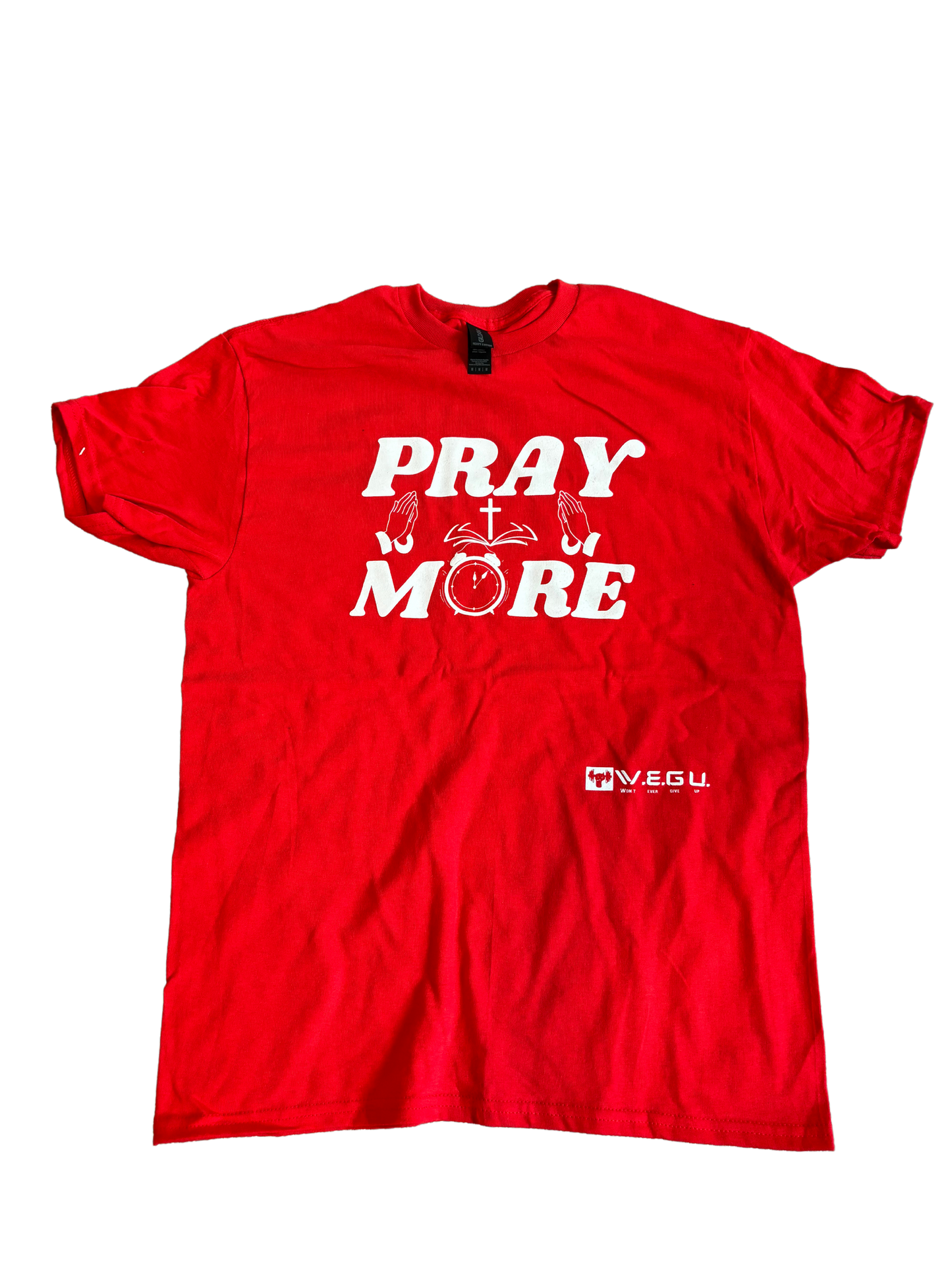 Pray More W.E.G.U. Short Sleeve T-Shirt