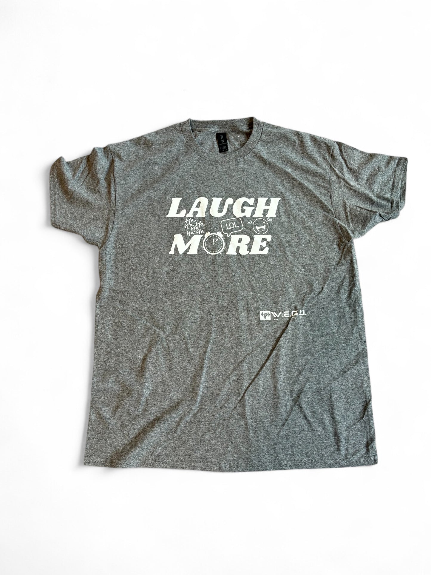 Laugh More W.E.G.U. Short Sleeve T-Shirt