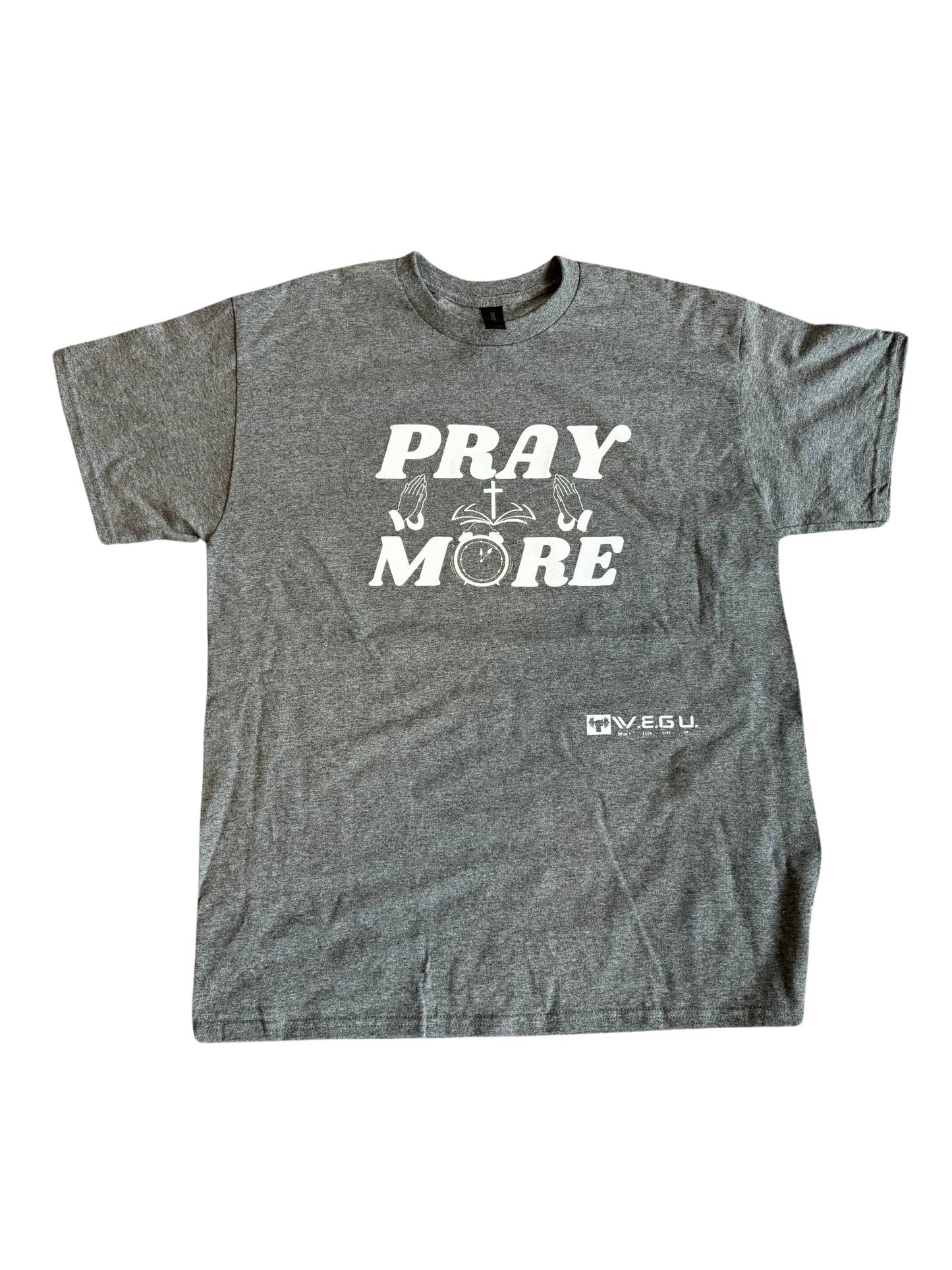 Pray More W.E.G.U. Short Sleeve T-Shirt