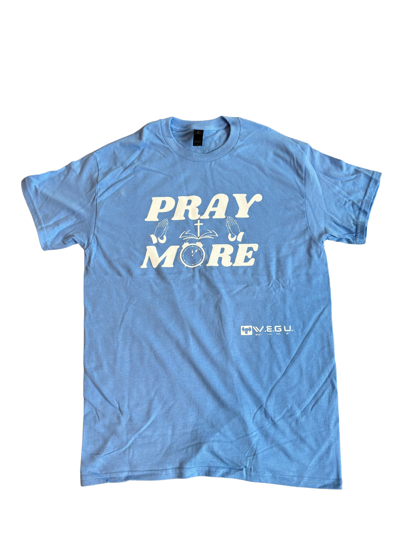 Pray More W.E.G.U. Short Sleeve T-Shirt