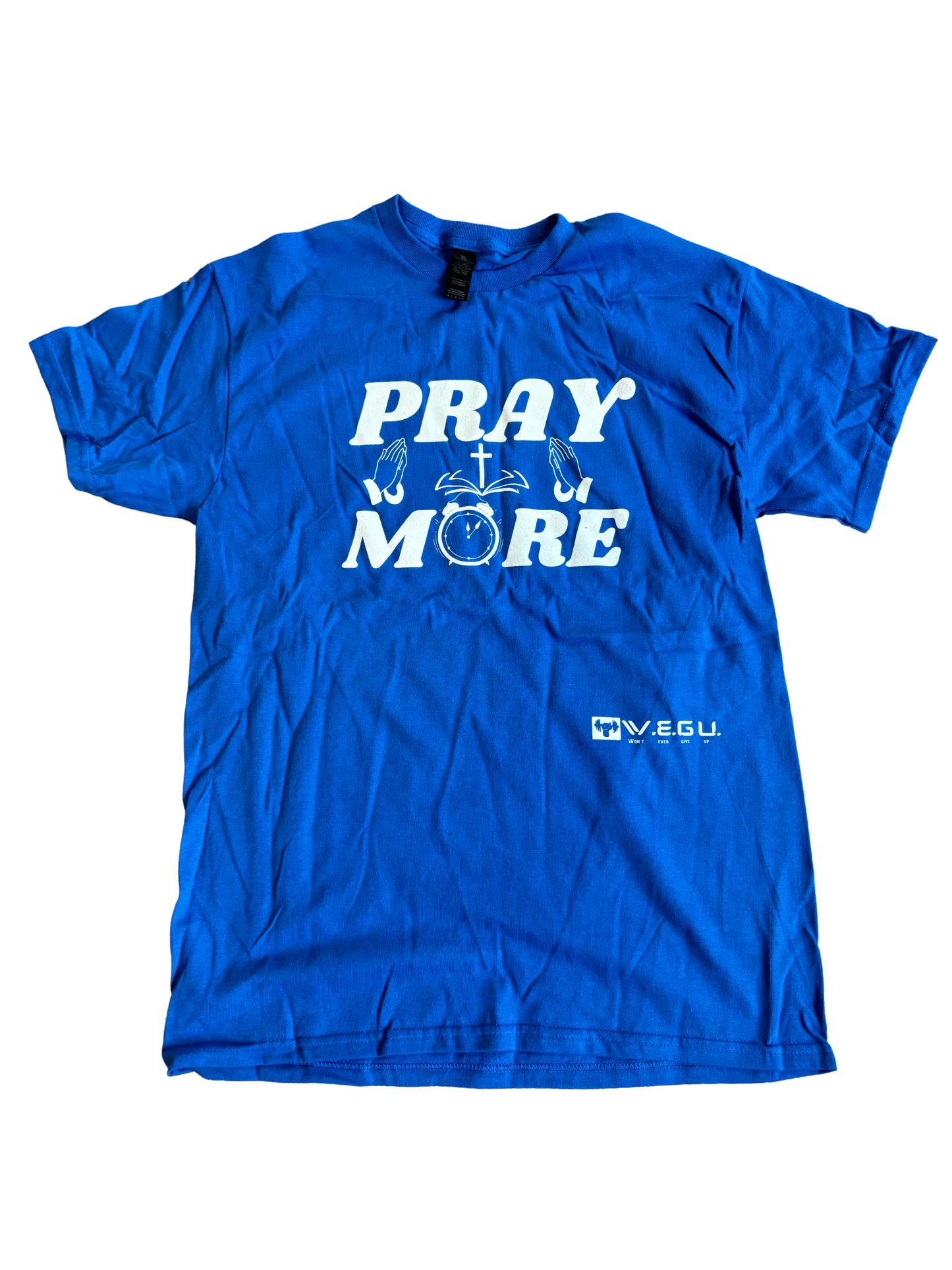 Pray More W.E.G.U. Short Sleeve T-Shirt